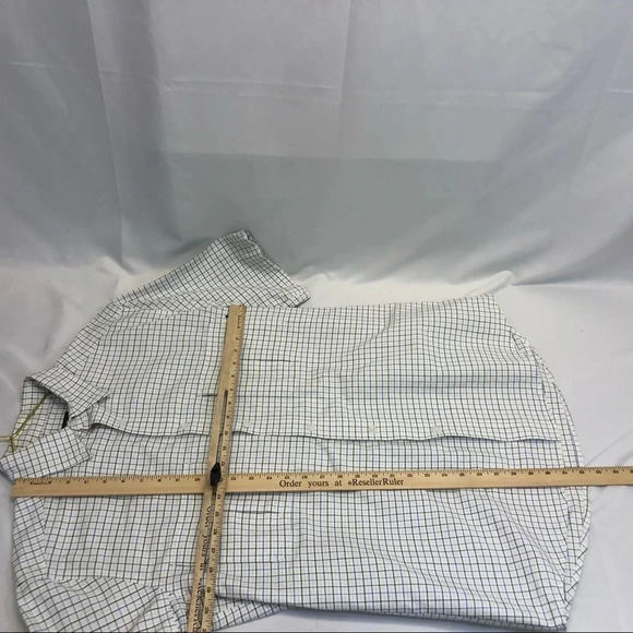 Woolrich plaid button down shirt with pockets M - Picture 5 of 5